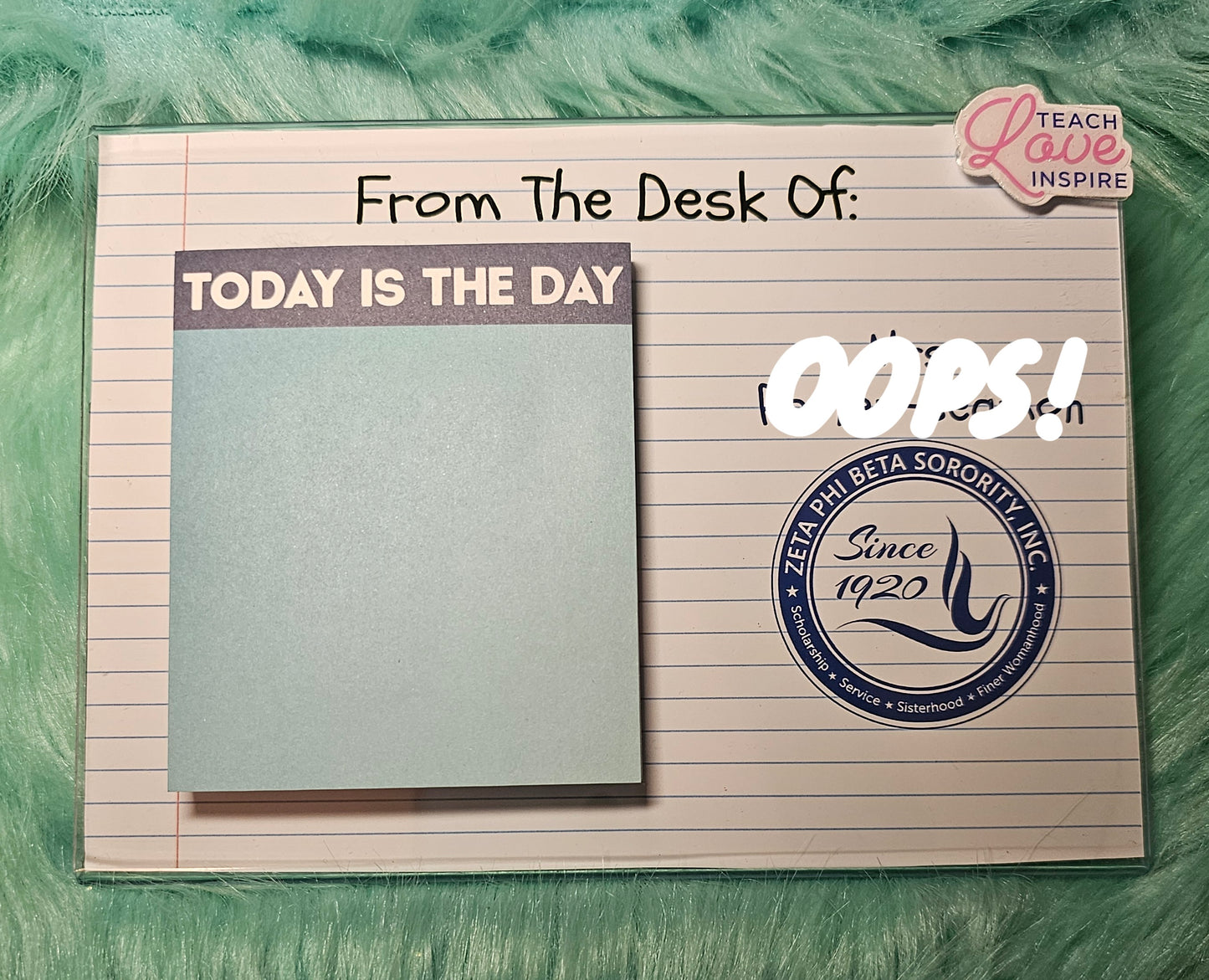 Post-It Note Holder Template (Digital Download)