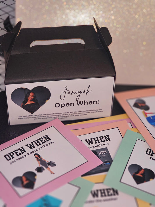 Open When Envelope Gift Set