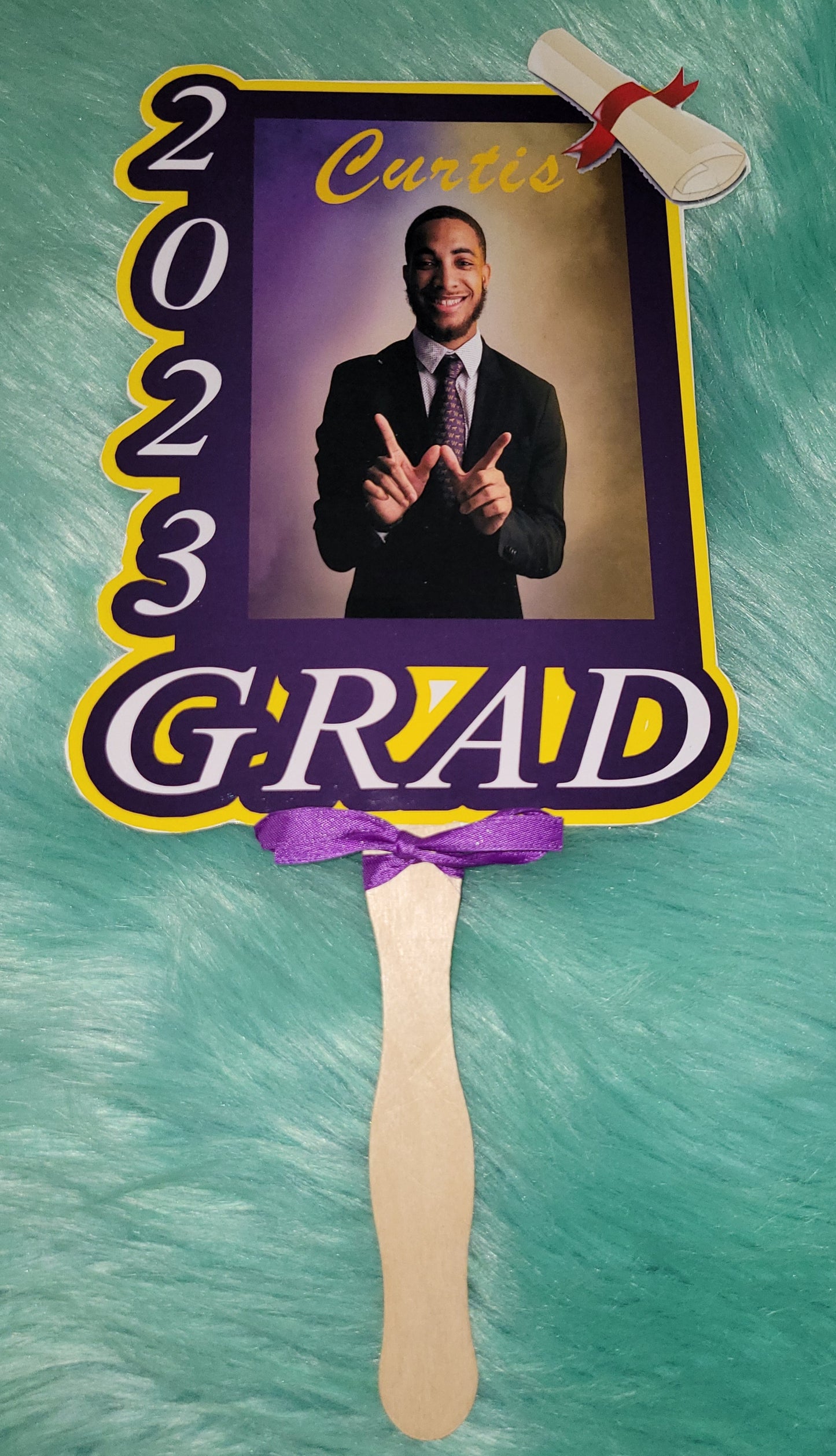 Graduation Fans (Sold in sets of 5)